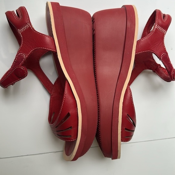 Camper Women's Beetle Ada Wedge Leather Strappy Lightweight Sandal Size 35 US 5 - Picture 11 of 15